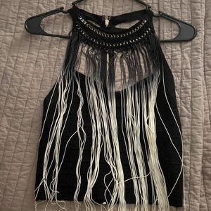 Bebe crop top. Like new. Only worn a twice